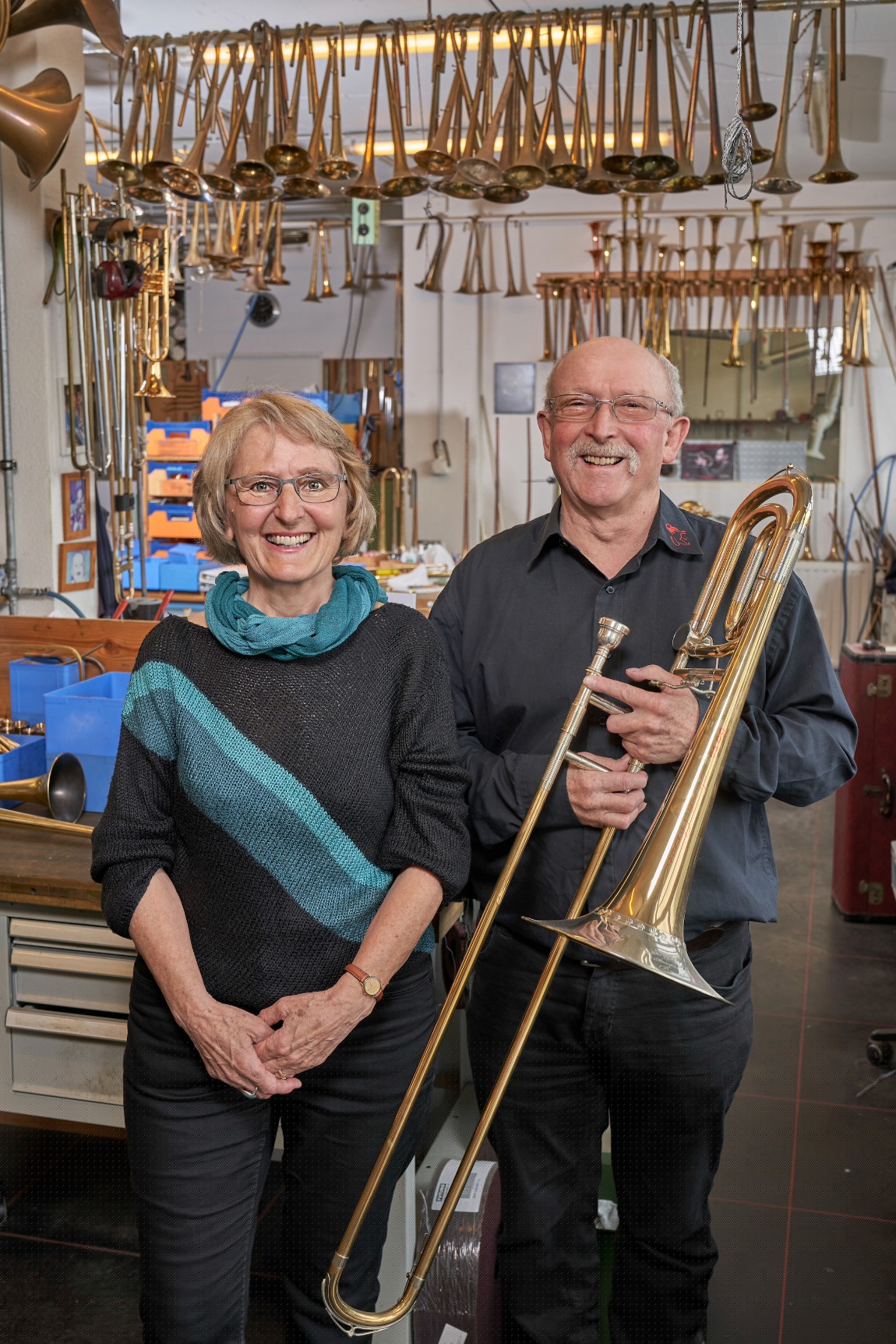 Rosa und Rainer Egger. (Foto: Daniel Spehr, 2021)