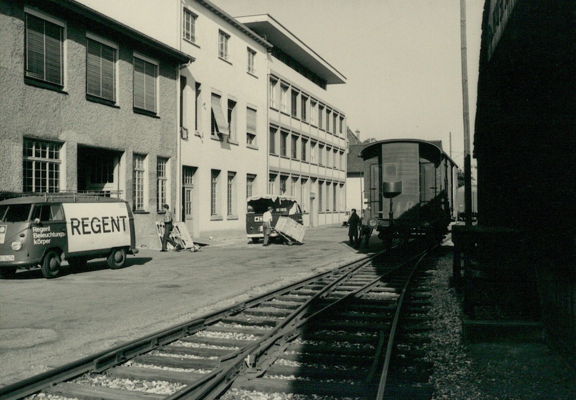 Regent-Gebäude vor Umbau, um 1955.