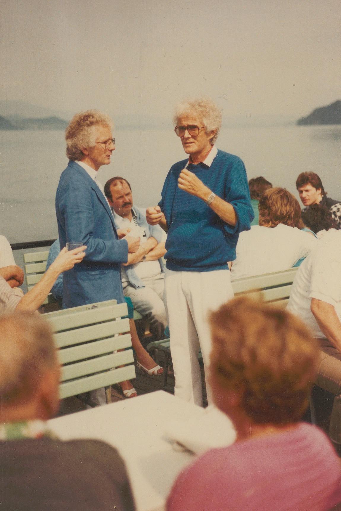 Die beiden Brüder Urs und Hans Schwald 1986. (Archiv Schwald Fenster AG)